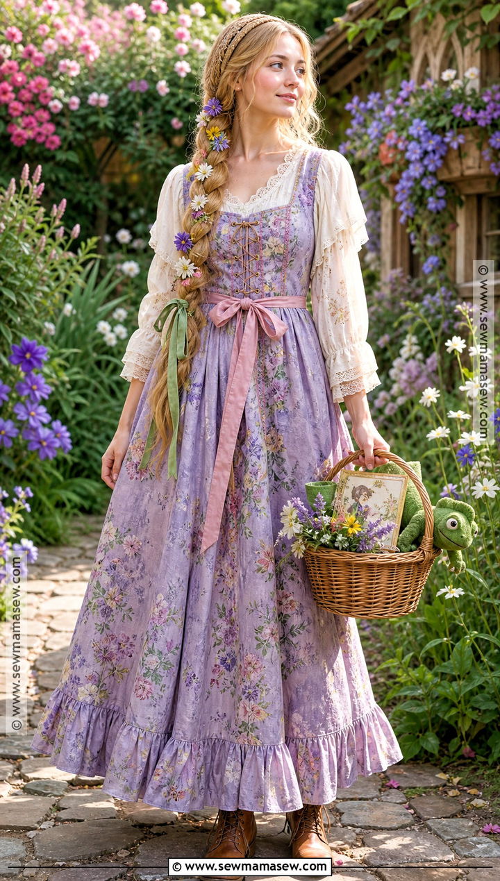 Cottagecore Rapunzel Costume - 30 Rapunzel Costume Ideas for Women
