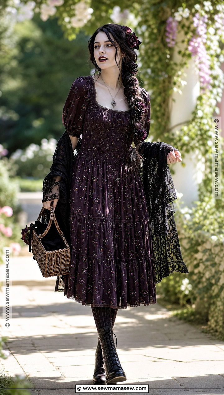 Cottagecore Vampire Dress - 45 vampire dress ideas