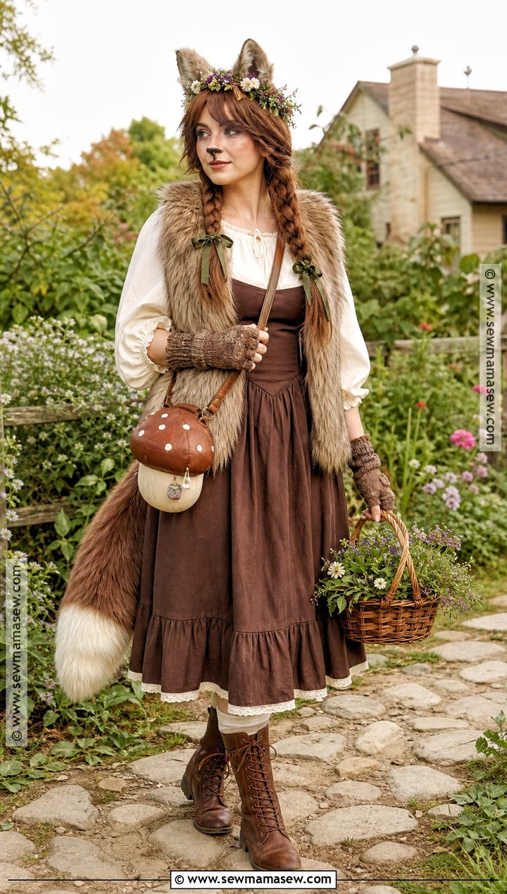 Cottagecore Wolf Cosplay - 30 wolf cosplay ideas