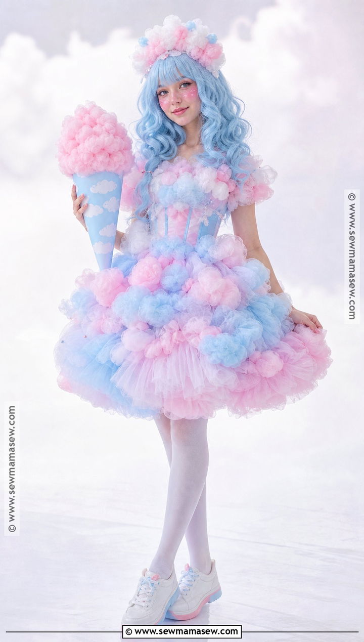Cotton Candy Cloud California Girls Costume - 30 California Girls Costume Ideas