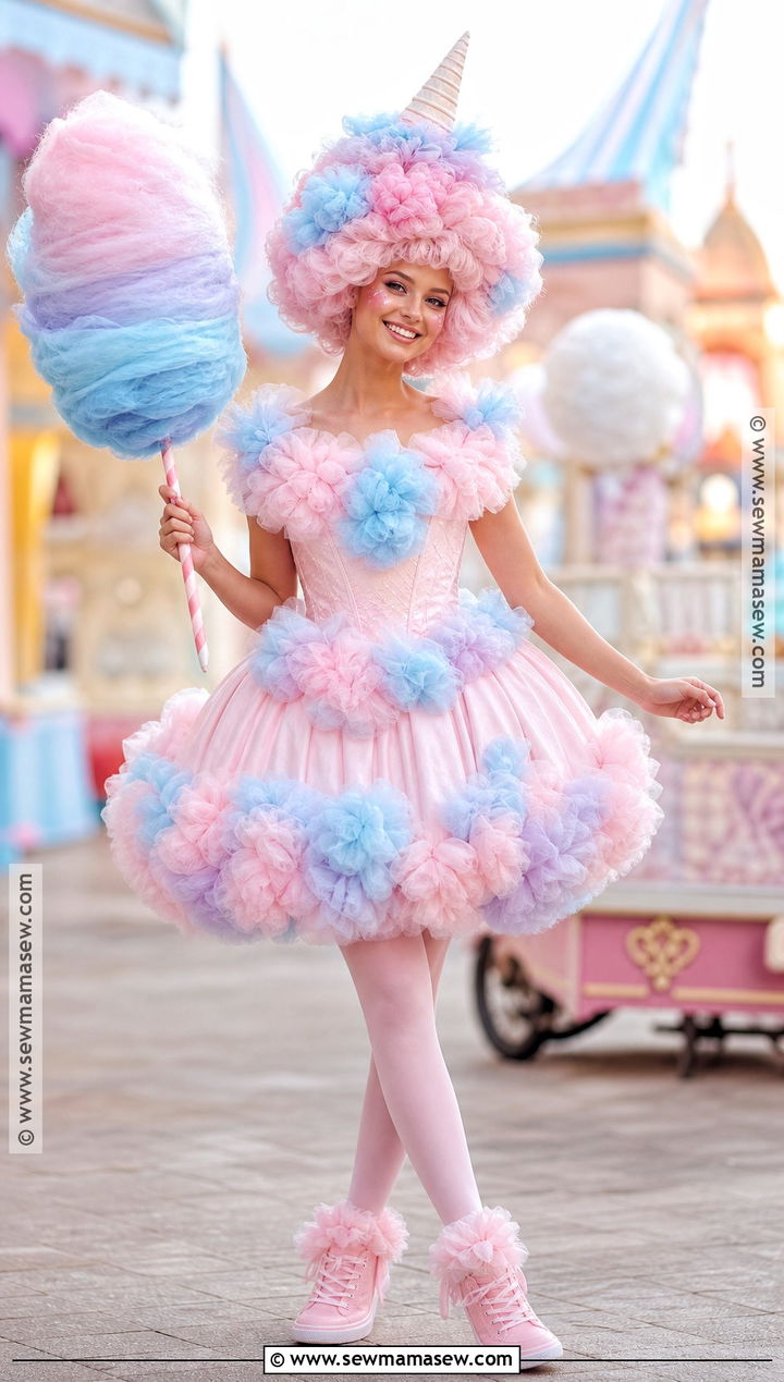 Cotton Candy Costume - 35 candy land costumes
