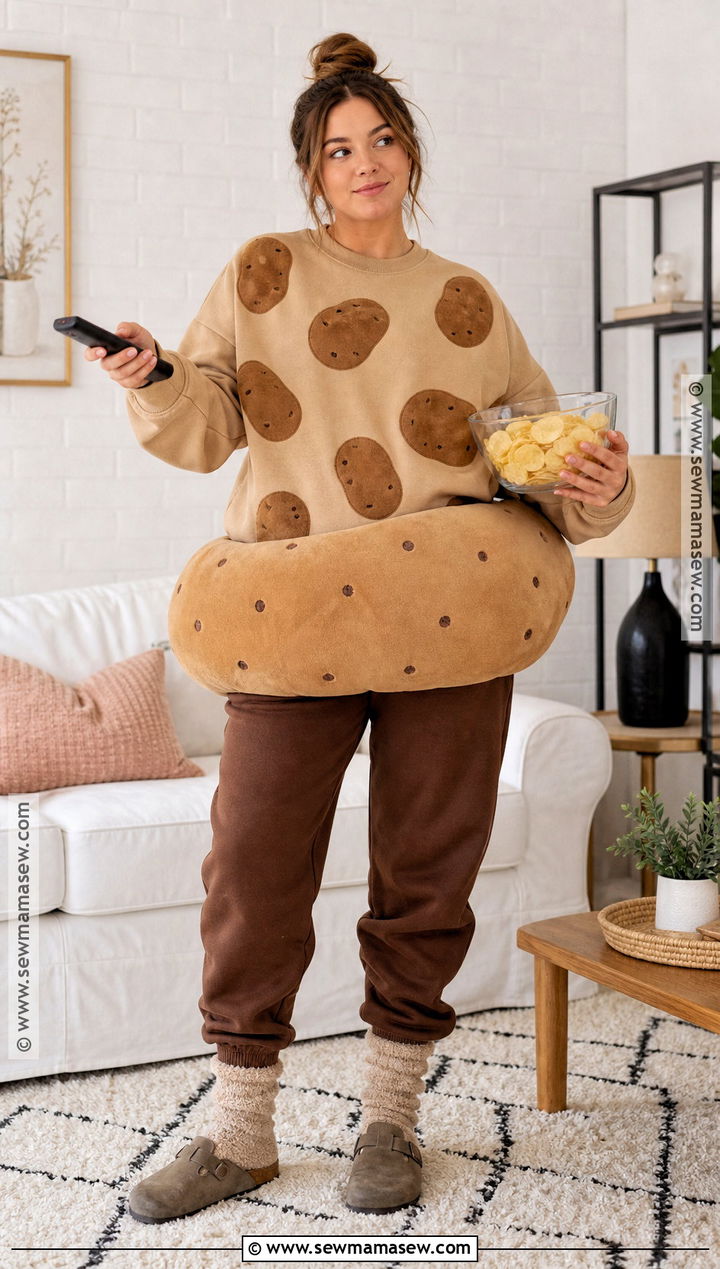 Couch Potato Costume - 35 funny halloween costume ideas