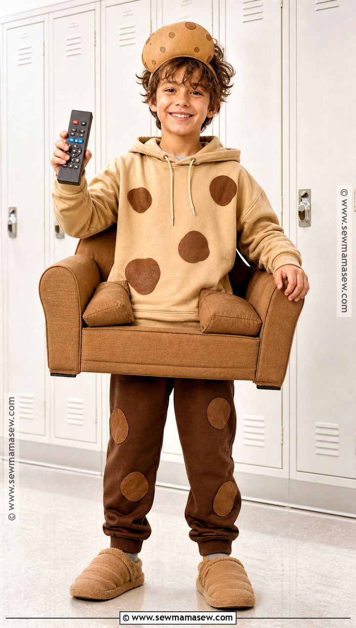 Couch Potato Idiom Costume - 30 Idiom Dress Up Day Ideas