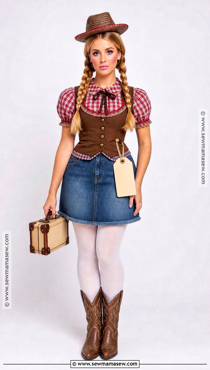 Country Western Doll Costume - 30 Country Halloween Costumes
