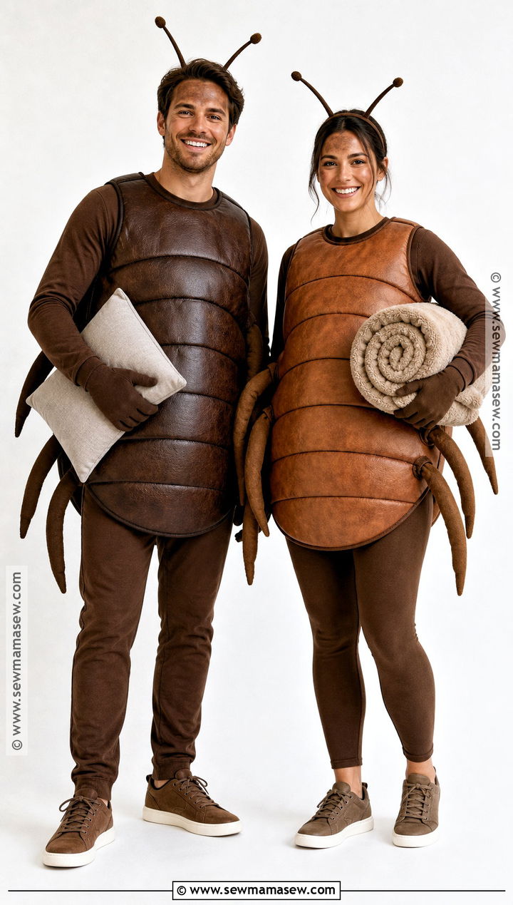 Couple Bed Bug Costume - 30 Bed Bug Halloween Costume Ideas