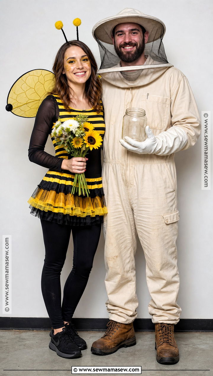 Couple Bee And Beekeeper Costume - 35 killer costume ideas