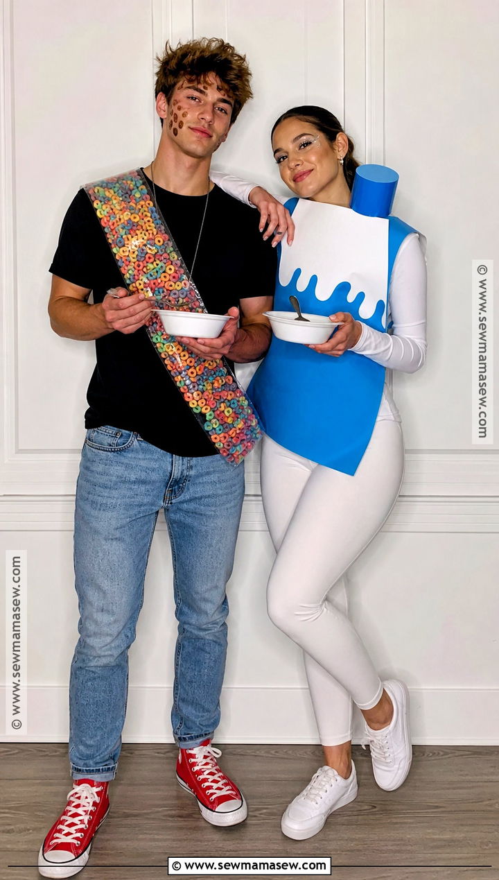 Couple Cereal Killer And Milk Costume - 35 cereal killer costume ideas