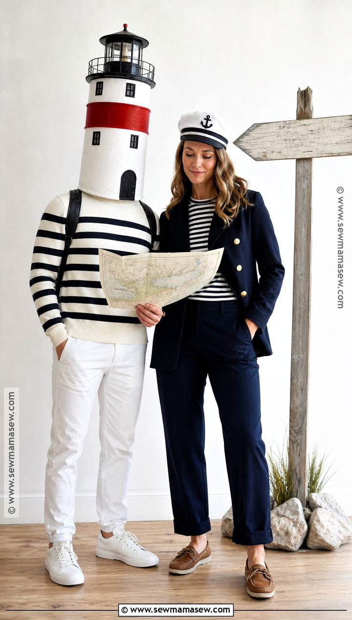 Couple Lighthouse And Sailor Costume - 40 unique costumes