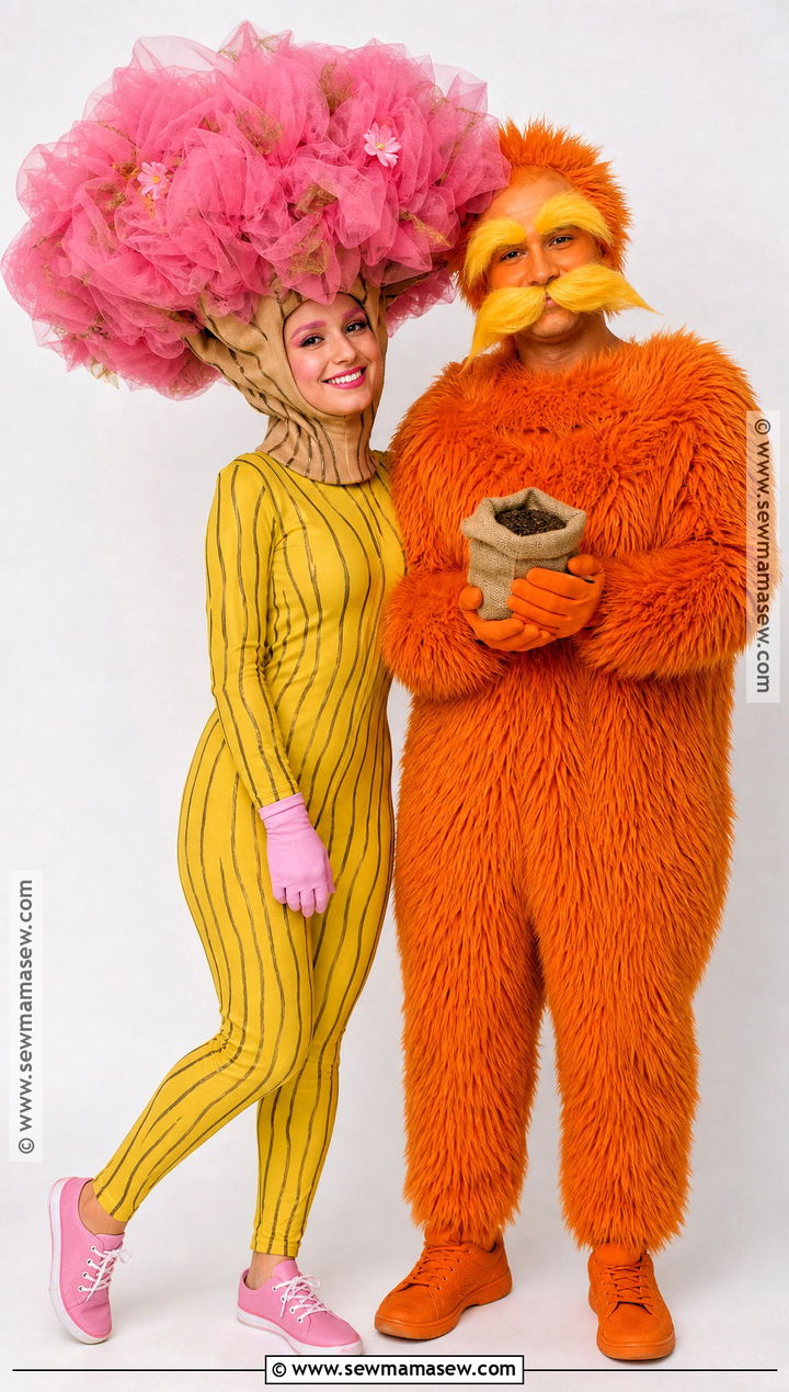 Couple Lorax And Tree Costume - 30 Lorax Tree Costume Ideas