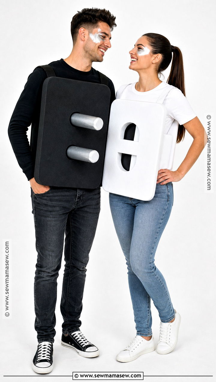 Couple Plug And Socket Costume - 30 couples halloween costume funny ideas