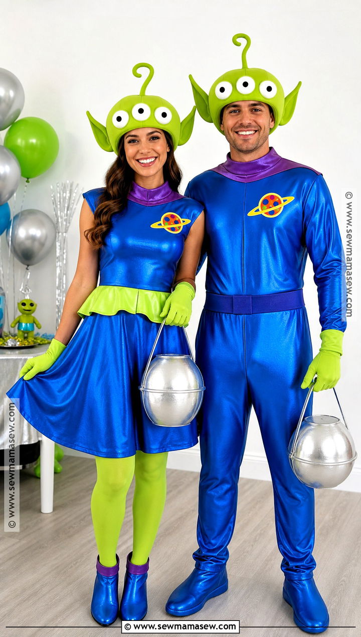 Couple Toy Story Alien Costume - 30 aliens from toy story costume ideas