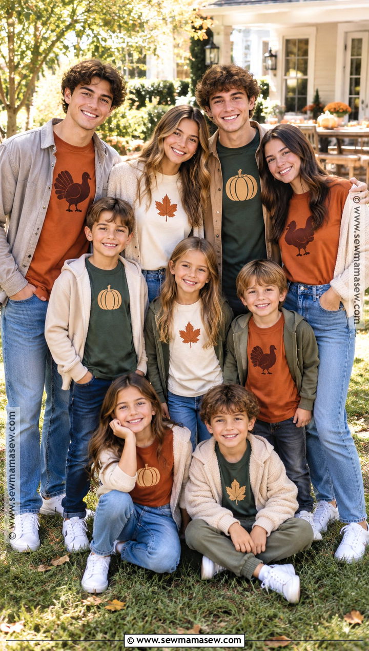 Cousin Crew T Shirts With Matching Sneakers - 15 thanksgiving tshirt ideas for family