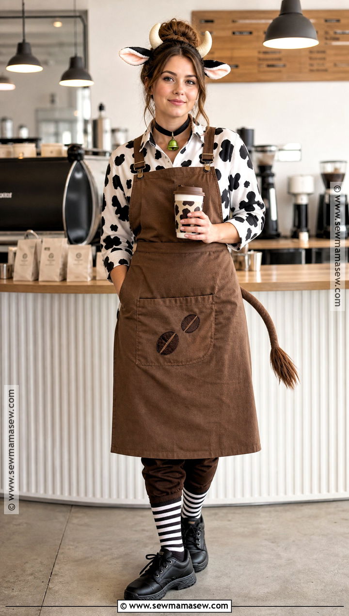 Cow Barista Cosplay - 30 cow cosplay ideas