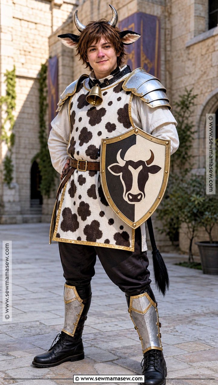 Cow Knight Cosplay - 30 cow cosplay ideas