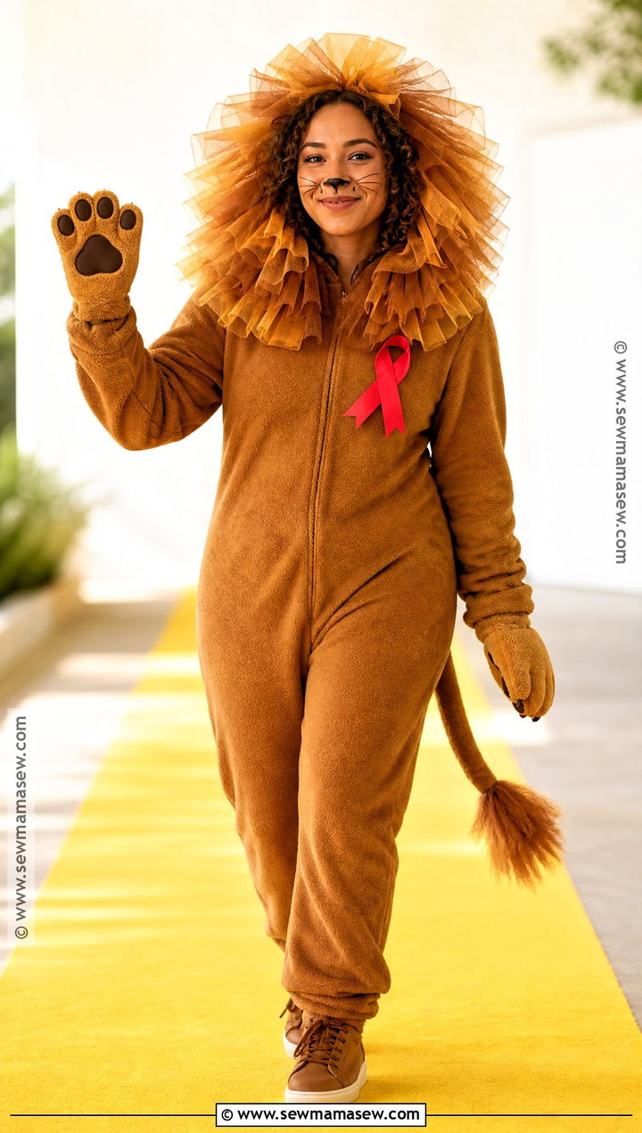 Cowardly Lion Halloween Costume - 30 Wizard Of Oz Halloween Costumes