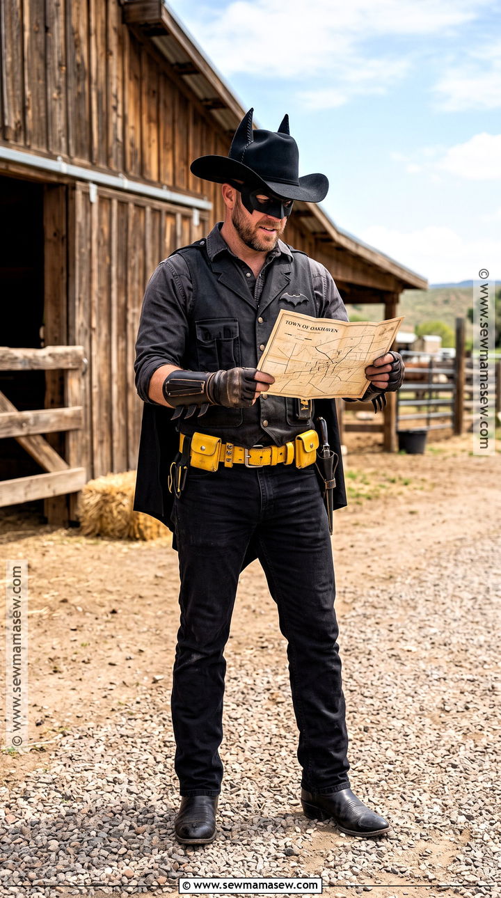 Cowboy Batman Costume - 50 batman costume ideas