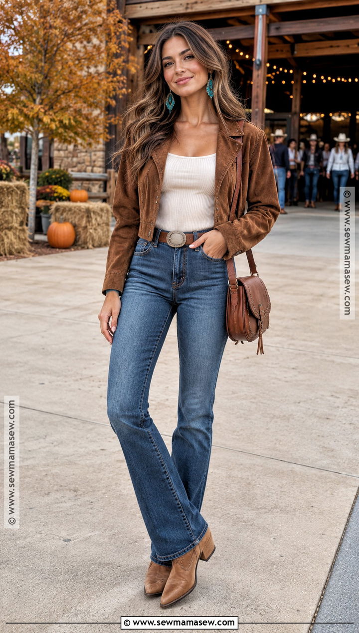 Cowboy Boots Fall Concert Outfit - 25 fall concert outfit ideas