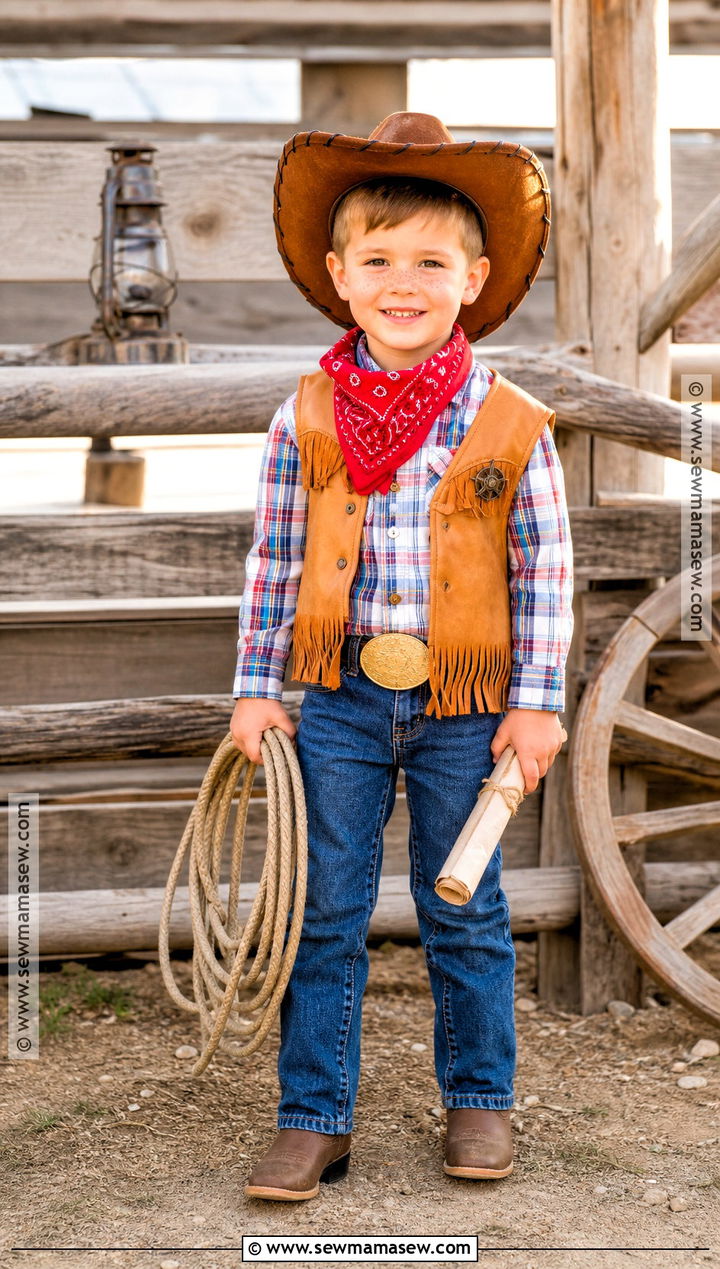 Cowboy Costume For Boys - 35 kids halloween costumes for boys