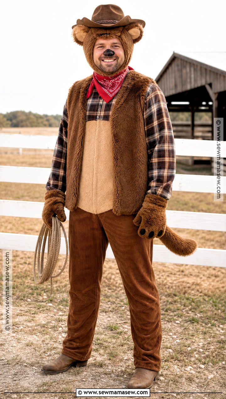 Cowboy Teddy Bear Costume - 35 teddy bear costume ideas