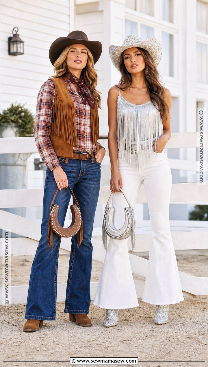Cowgirl And Disco Cowgirl Costume - 35 female duo costumes