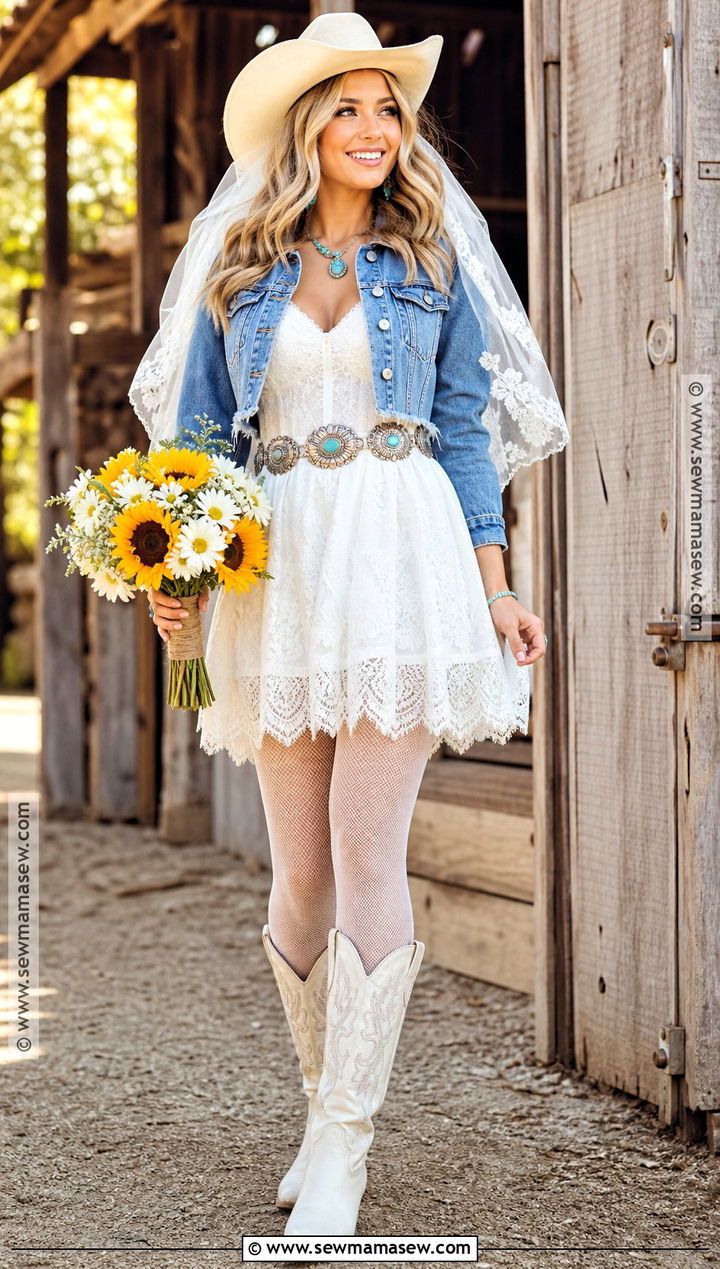 Cowgirl Bride Costume - 35 bride halloween costume ideas