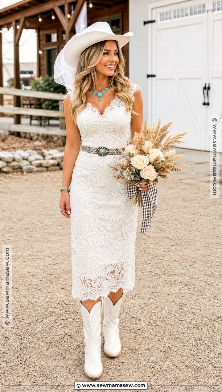 Cowgirl Bride Costume - 30 halloween bride costumes