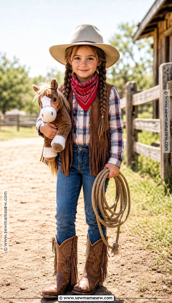 Cowgirl Costume - 40 girl costumes
