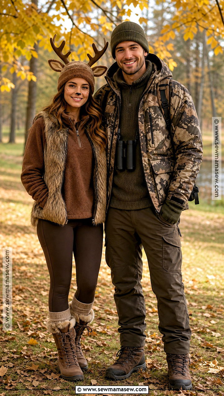 Cozy Deer And Hunter Costume - 40 deer and hunter costume ideas