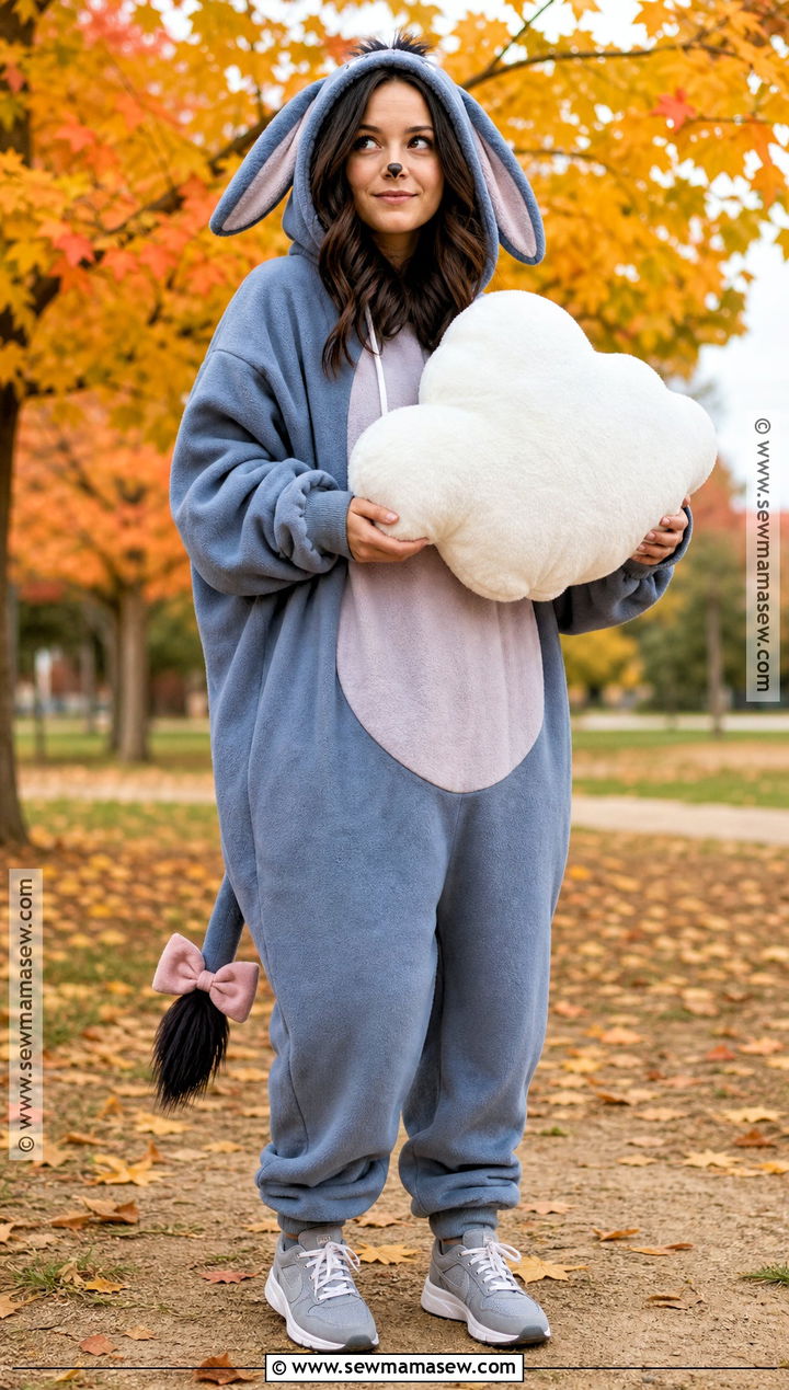 Cozy Eeyore Hoodie Costume - 40 winnie the pooh costumes