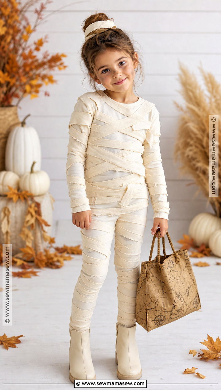 Cozy Mummy Costume For Girls - 45 girl halloween costumes