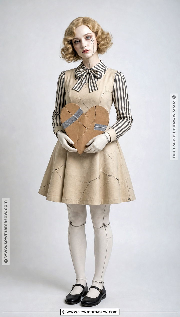 Cracked Doll Megan Costume - 30 Megan Costume Ideas