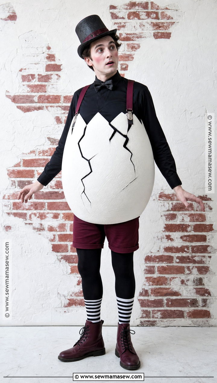 Cracked Egg Humpty Dumpty Costume - 30 humpty dumpty costume ideas