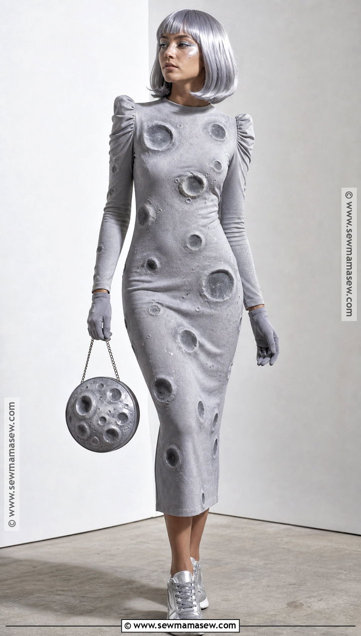 Cratered Moon Costume - 30 Moon Costume Ideas for Women
