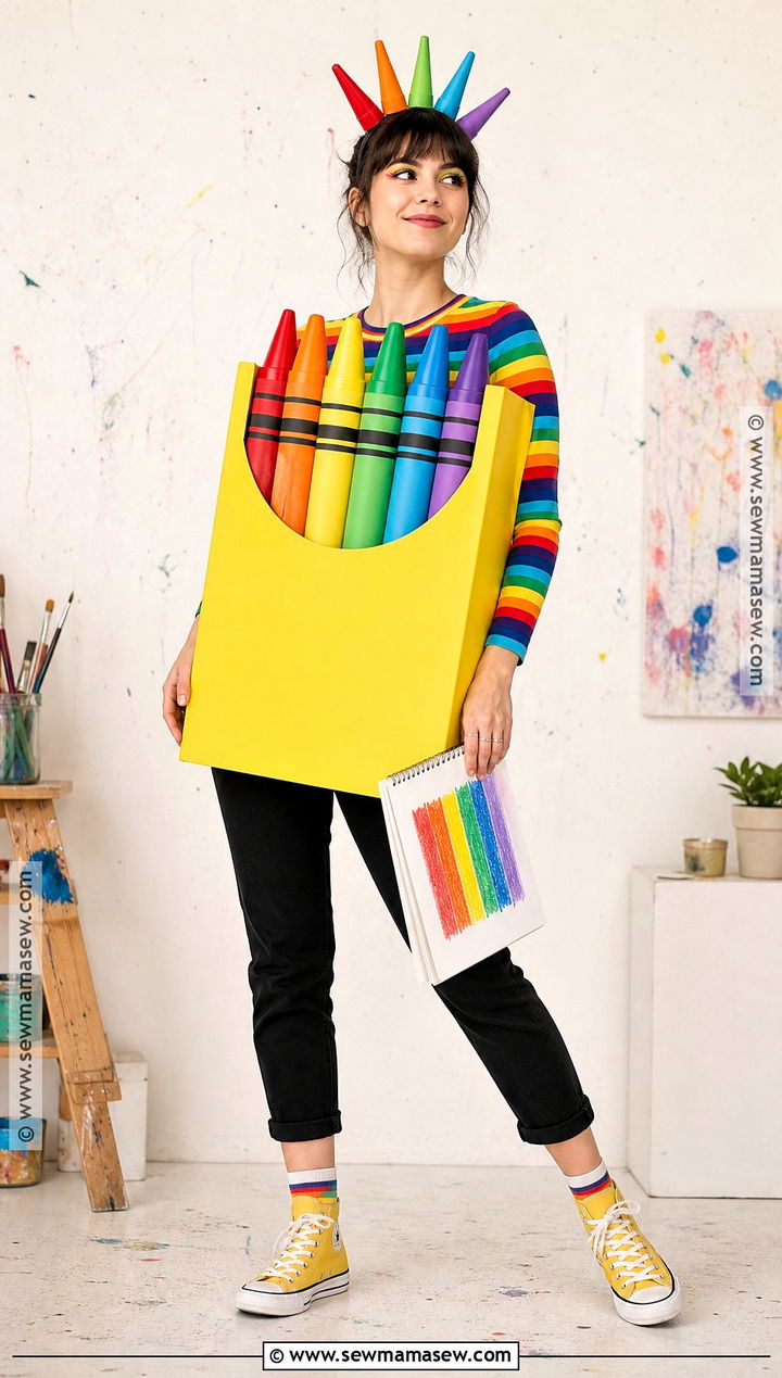 Crayon Box Costume - 35 crayon costume ideas