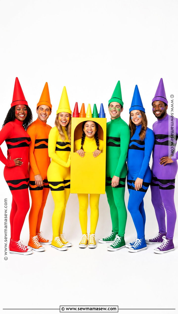 Crayon Box Group Costume - 35 creative costumes