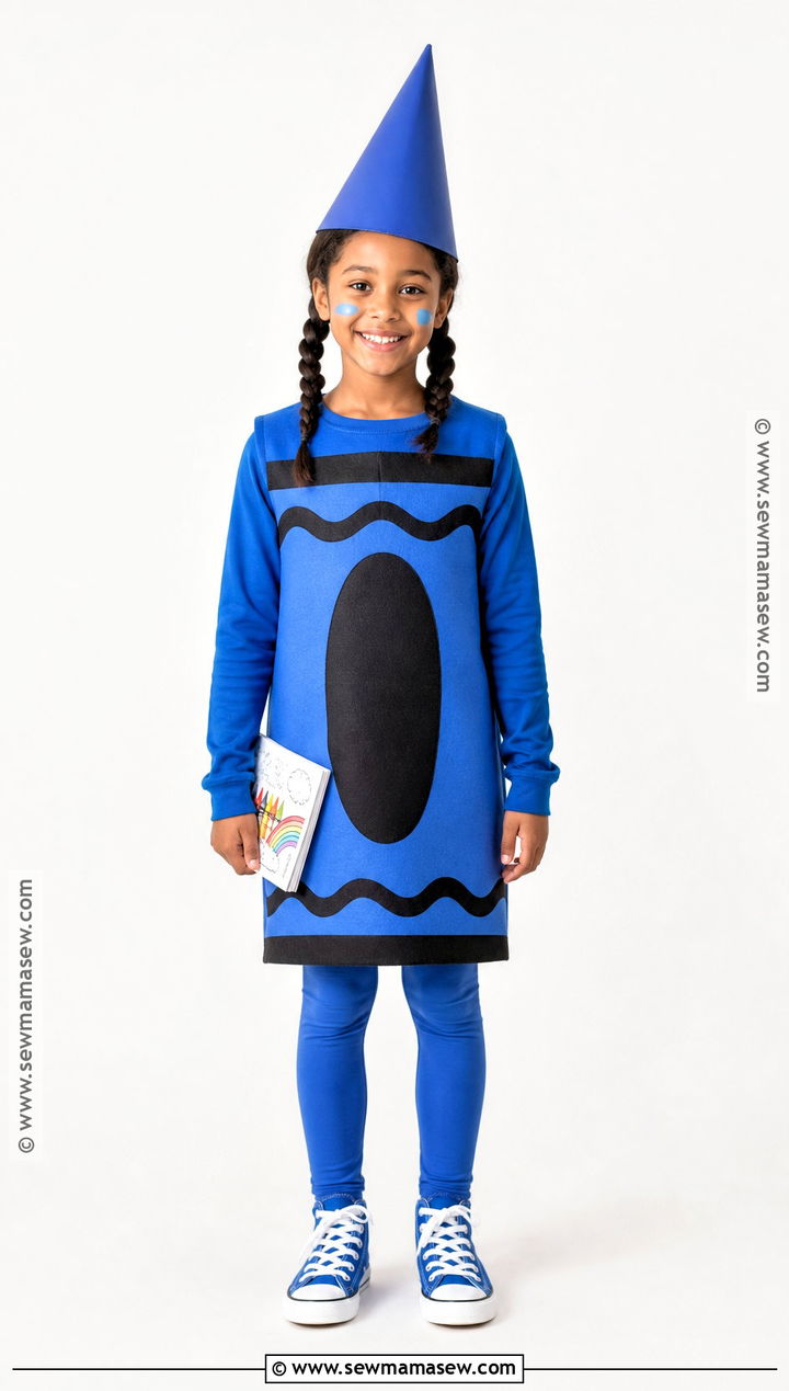 Crayon Costume With Matching Hat - 30 last minute costume ideas for kids