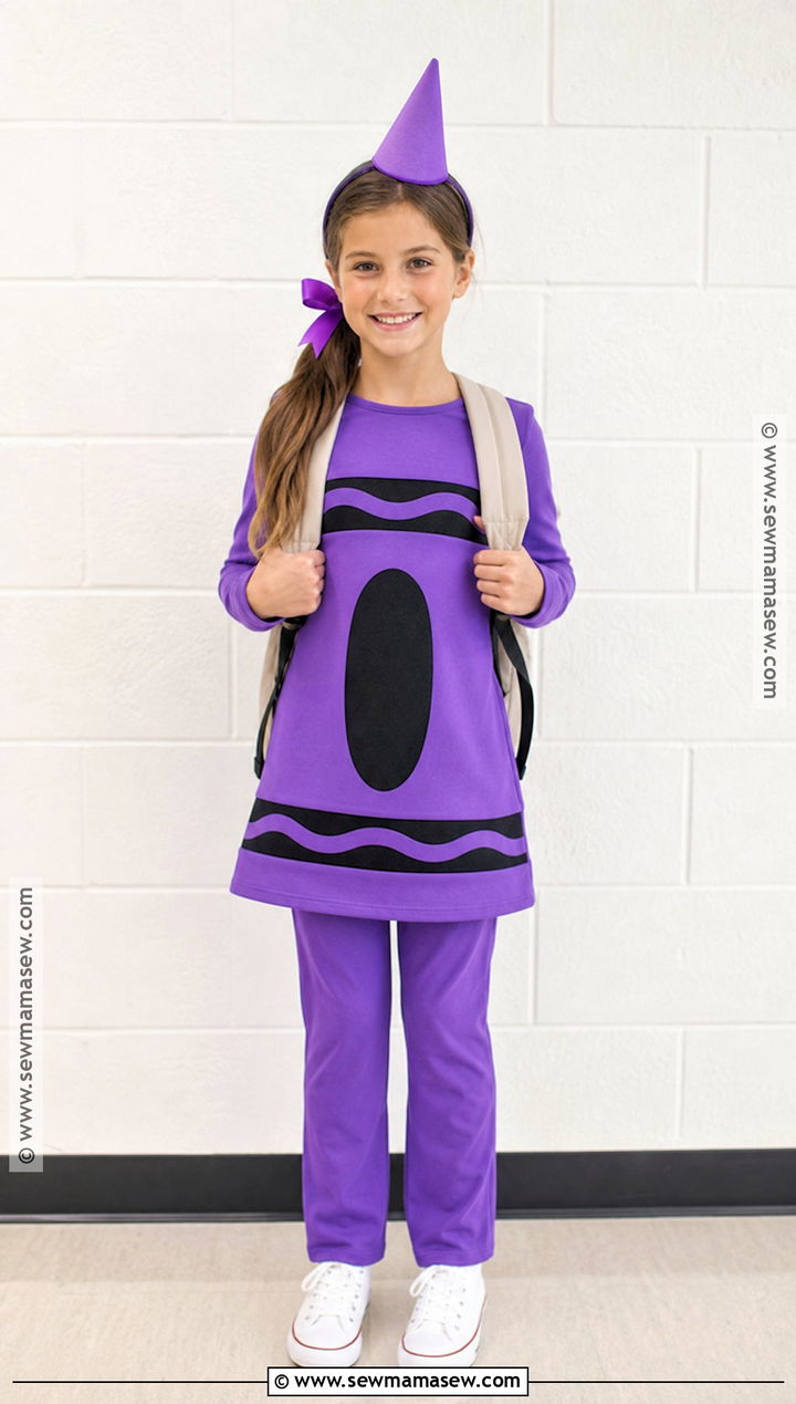 Crayon Halloween School Outfit - 30 halloween school outfit ideas