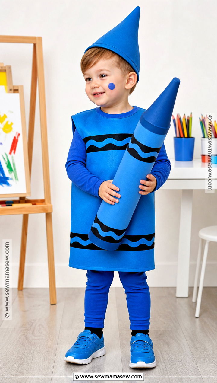 Crayon Toddler Costume - 30 halloween toddler costumes