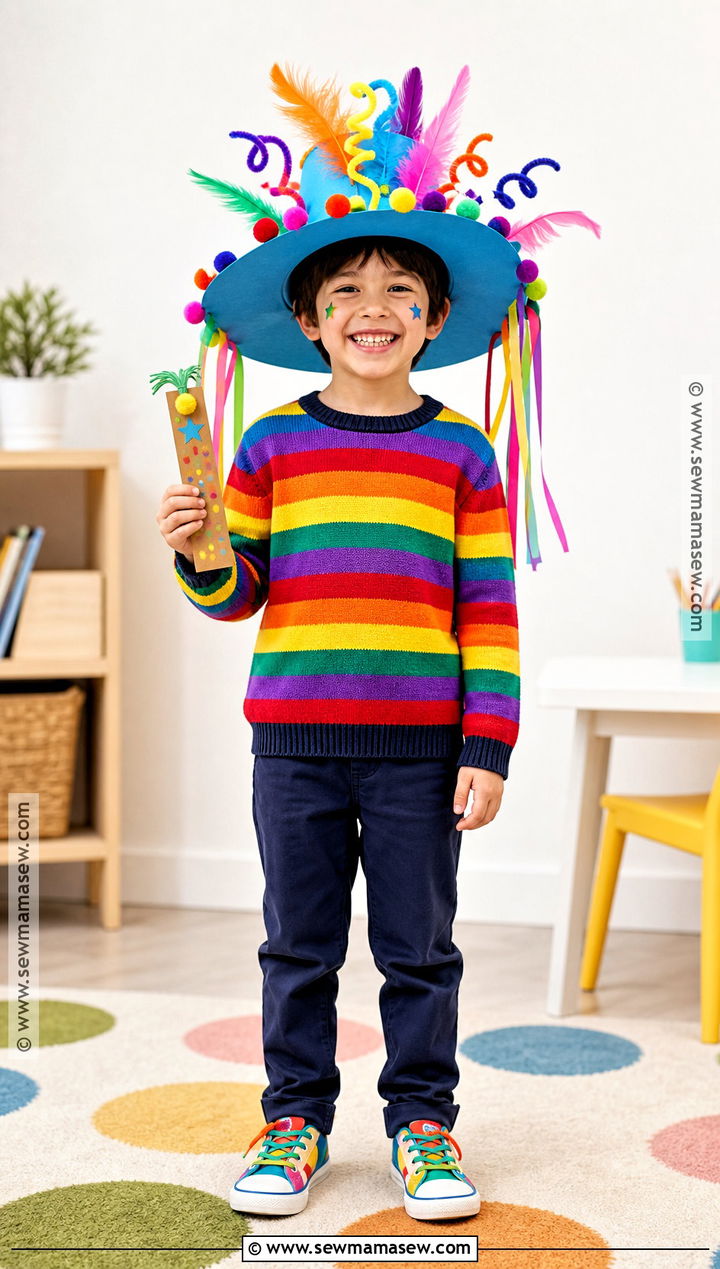 Crazy Hat Day Outfit - 30 dr seuss dress up days ideas