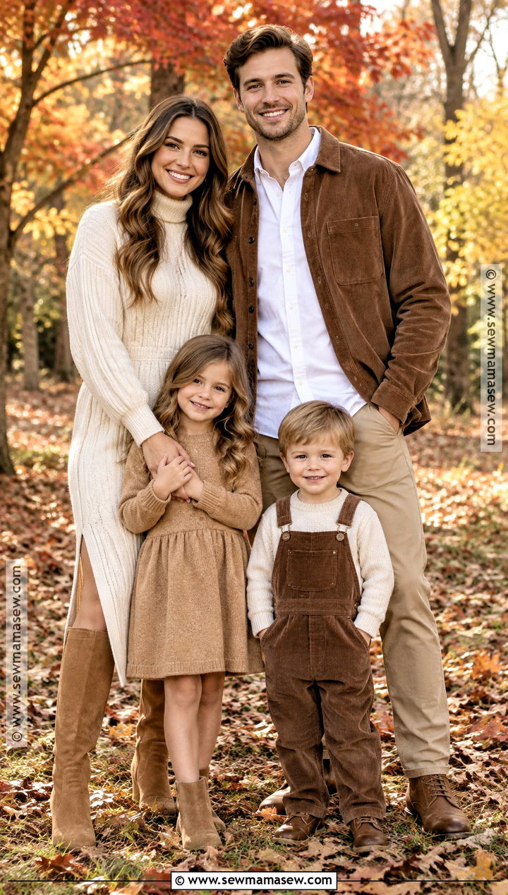 Cream Camel And Brown Family Photo Outfits - 15 family photos fall outfits color schemes