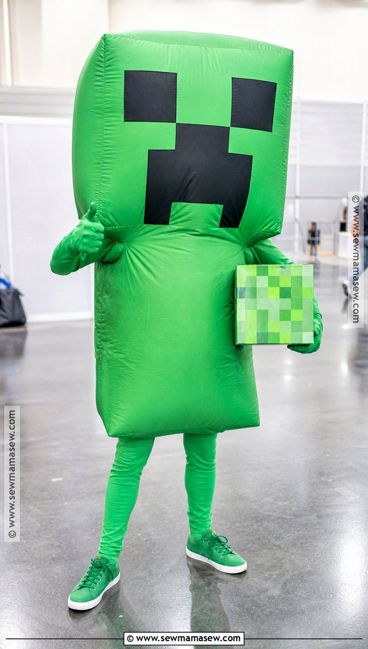 Creeper Costume With Inflatable Body - 30 creeper costume ideas