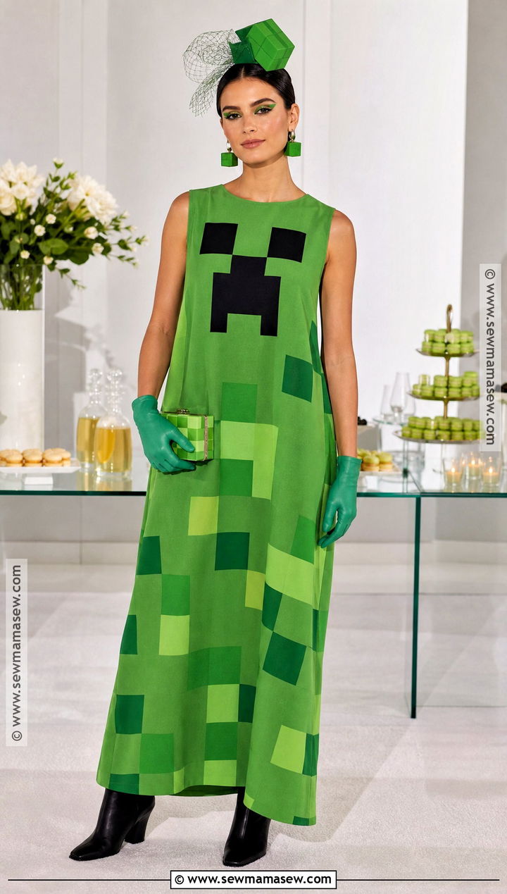 Creeper Costume With Maxi Dress - 30 creeper costume ideas