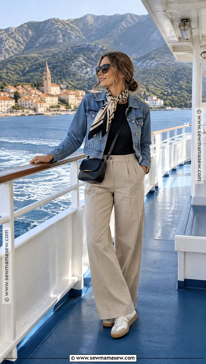 Croatia Fall Ferry Outfit - 15 Croatia Travel Outfits Fall