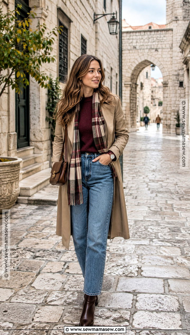 Croatia Fall October Outfit - 15 Croatia Travel Outfits Fall