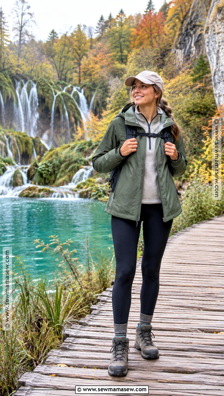Croatia Fall Plitvice Lakes Outfit - 15 Croatia Travel Outfits Fall