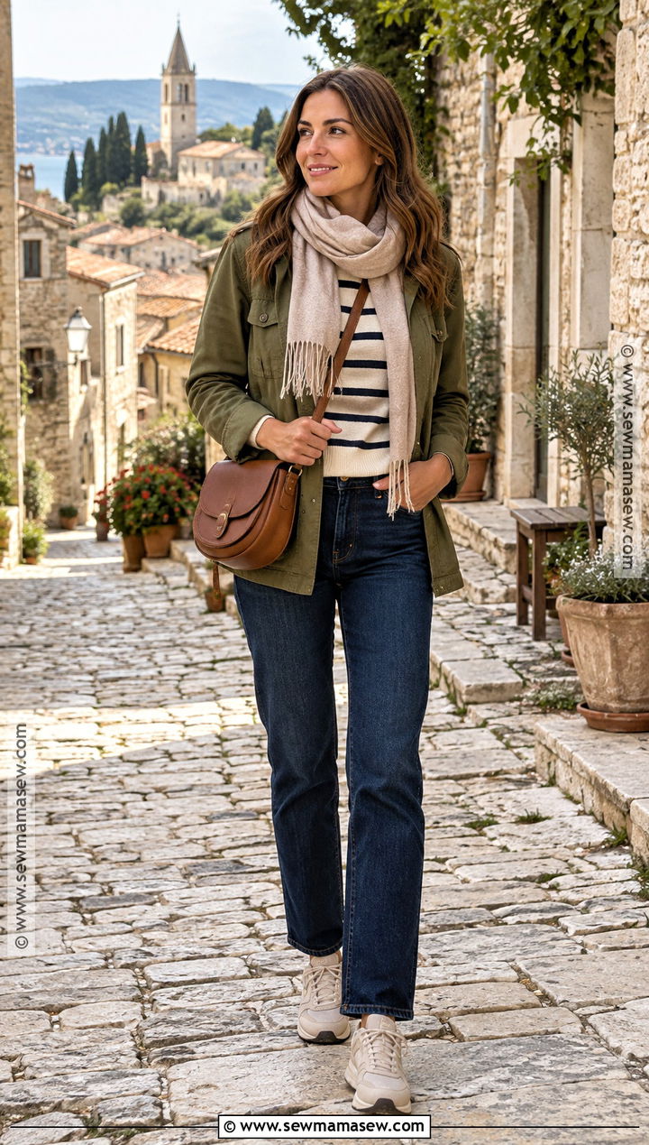 Croatia Fall Utility Jacket Outfit - 15 Croatia Outfits Fall