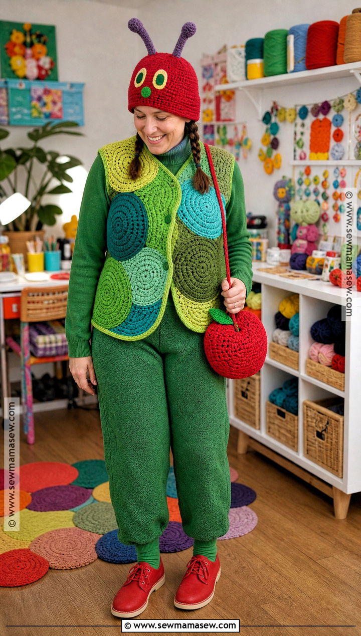 Crochet Hungry Caterpillar Costume - 40 hungry caterpillar costume ideas