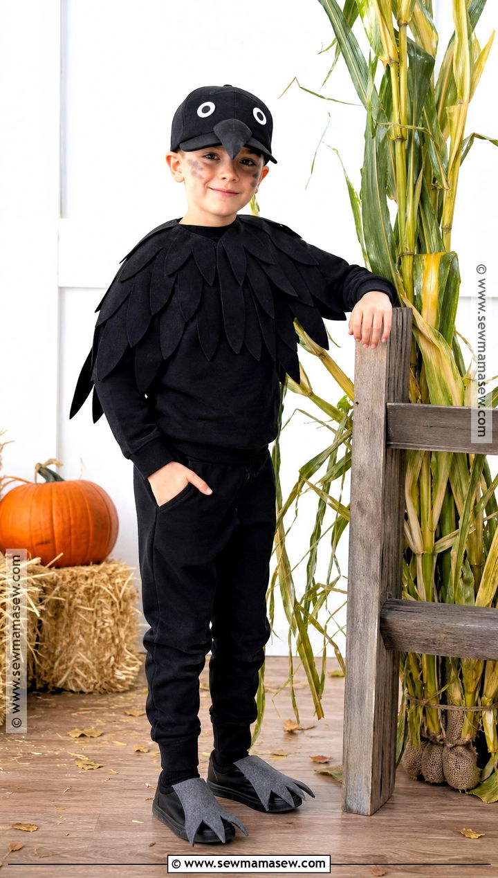 Crow Costume For Kids - 30 bird costume ideas for kids