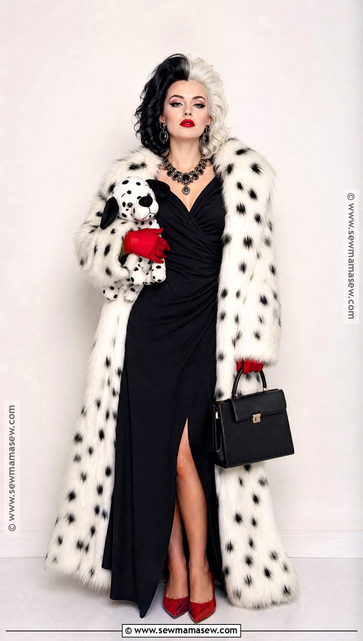 Cruella De Vil Black And White Costume - 35 Movie Characters To Dress Up As Ideas
