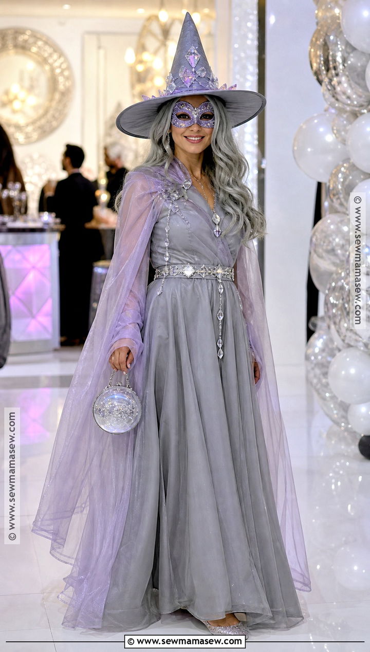 Crystal Witch Mask Costume - 30 witch mask ideas